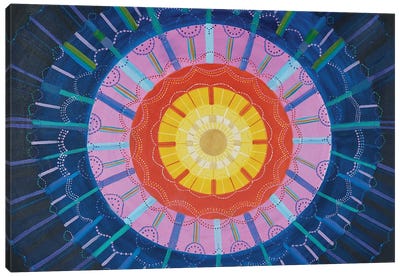 Unity Canvas Art Print - Mandala Art