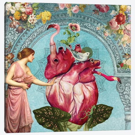 Heartthrob Canvas Print #AYL16} by Amy Salomone Canvas Wall Art