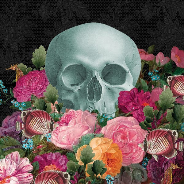 Peonies: Deep Sea by Amy Salomone