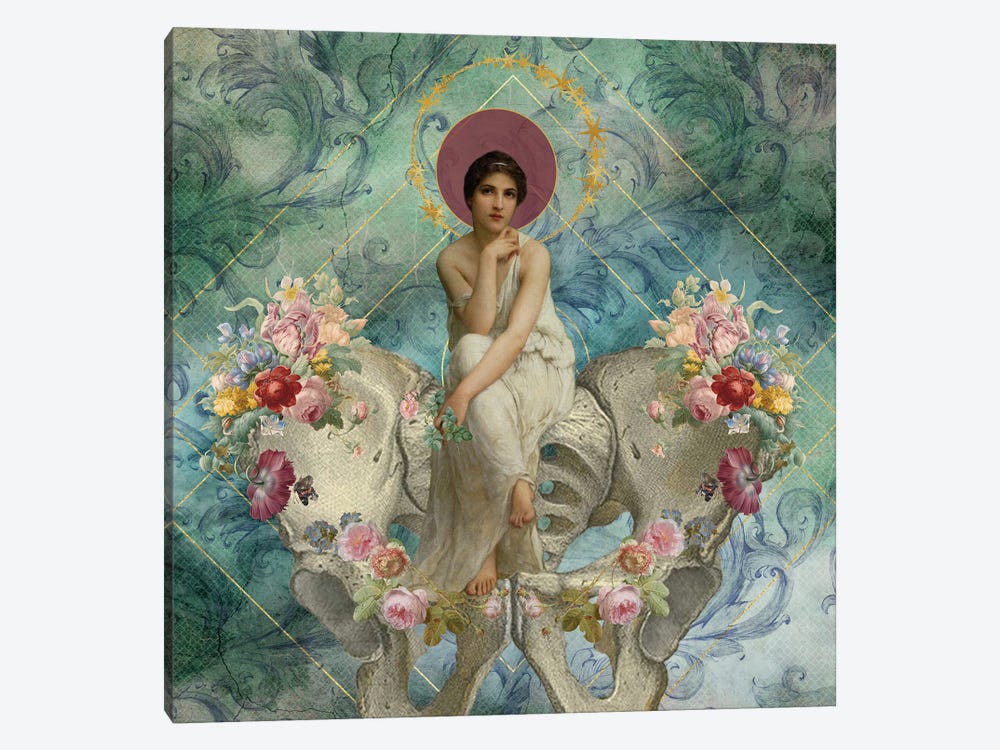 The Voice Inside Herself by Amy Salomone 1-piece Canvas Print