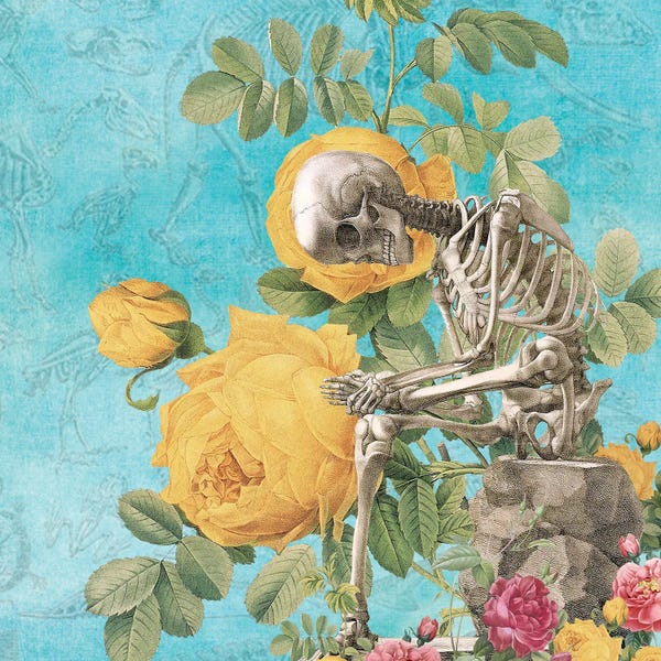 Skeletons: Boy Thinking by Amy Salomone