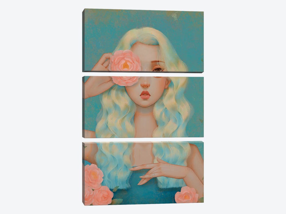 Multiflora by Anky Moore 3-piece Canvas Print