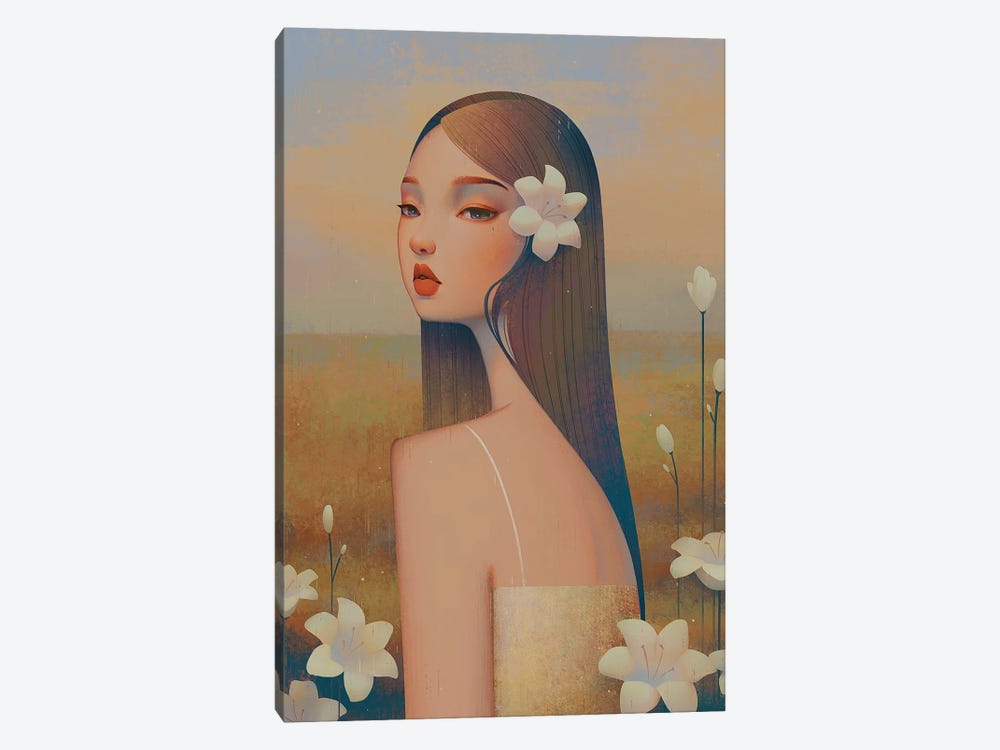 Lily by Anky Moore 1-piece Canvas Print
