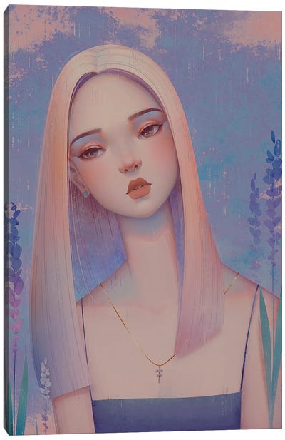 Lavender Canvas Art Print