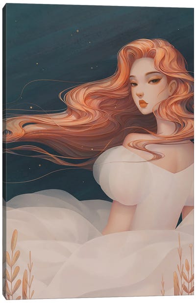 Flowing Canvas Art Print - Anky Moore