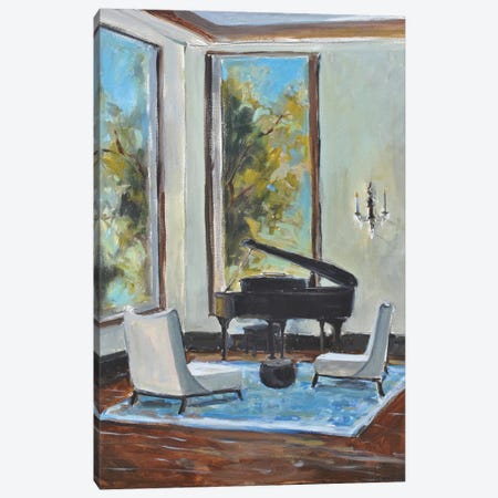 Sitting Room Canvas Print #AYN105} by Allayn Stevens Canvas Wall Art