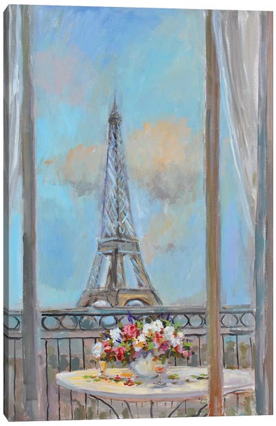 Tower View Canvas Art Print
