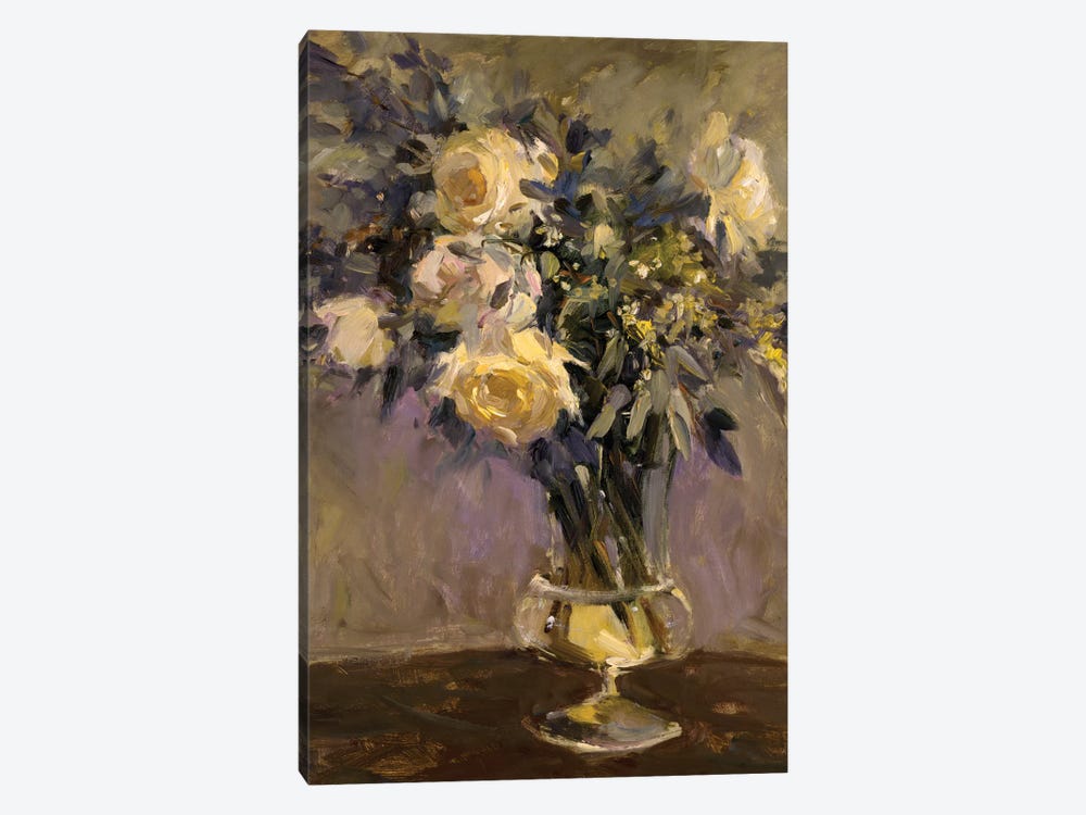 Evening Vase by Allayn Stevens 1-piece Canvas Print