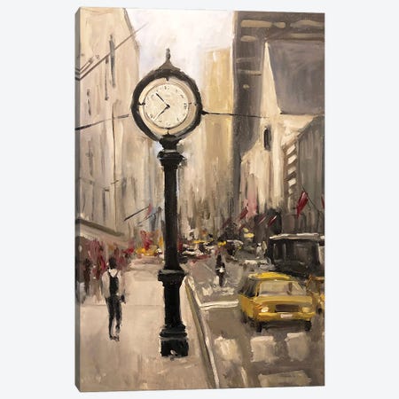 City Time Canvas Print #AYN124} by Allayn Stevens Canvas Wall Art