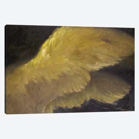 Golden Wings I Canvas Print #AYN13} by Allayn Stevens Canvas Art Print