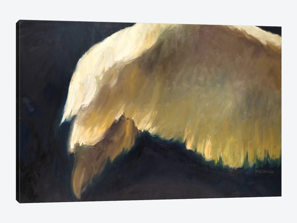 Golden Wings II by Allayn Stevens 1-piece Canvas Art Print