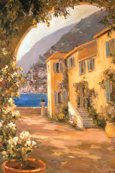 Allayn Stevens: Italian Villa I by Allayn Stevens