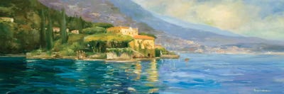 Lake Como by Allayn Stevens multi panel art