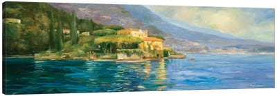 Lake Como Canvas Art Print - Allayn Stevens