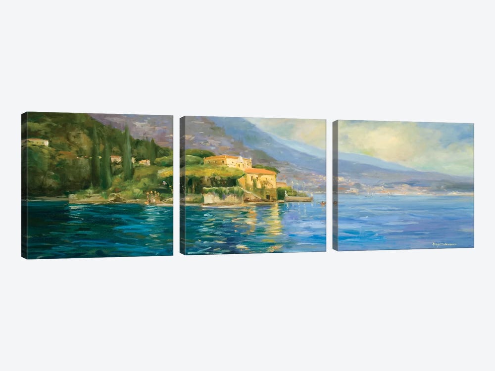 Lake Como by Allayn Stevens 3-piece Art Print