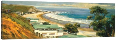 Sunlit Cove Canvas Art Print