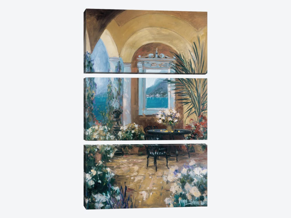 The Veranda II by Allayn Stevens 3-piece Canvas Print