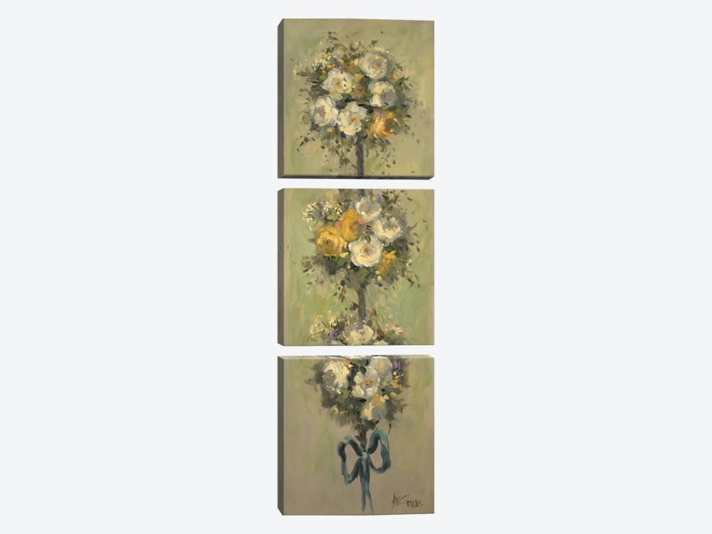 Topiary Bouquet II by Allayn Stevens 3-piece Canvas Print