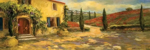 Mediterranean Décor: Tuscan Fields by Allayn Stevens