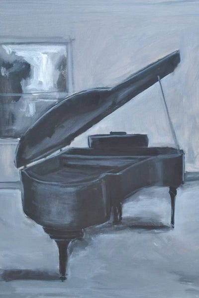 Pianos: Blue Piano by Allayn Stevens
