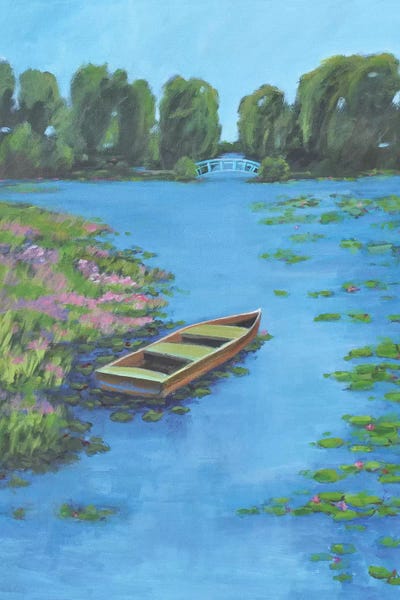 Boat Pond by Allayn Stevens framed wall art