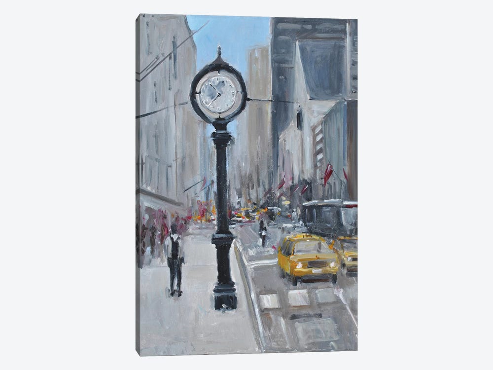 City Streets by Allayn Stevens 1-piece Canvas Print