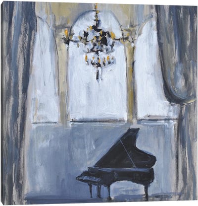Formal Piano Canvas Art Print - Allayn Stevens