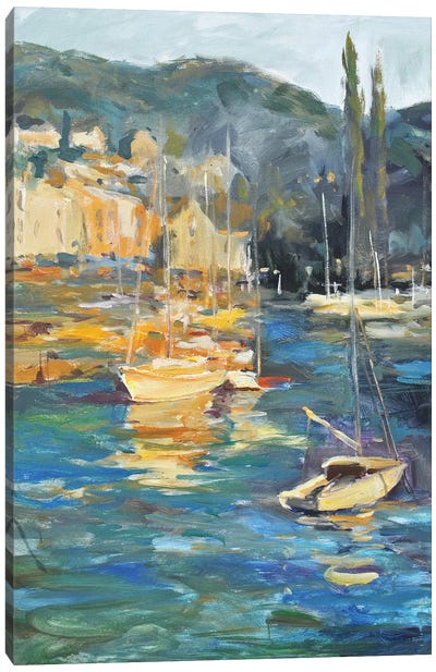 Harbor Side Canvas Art Print - Allayn Stevens
