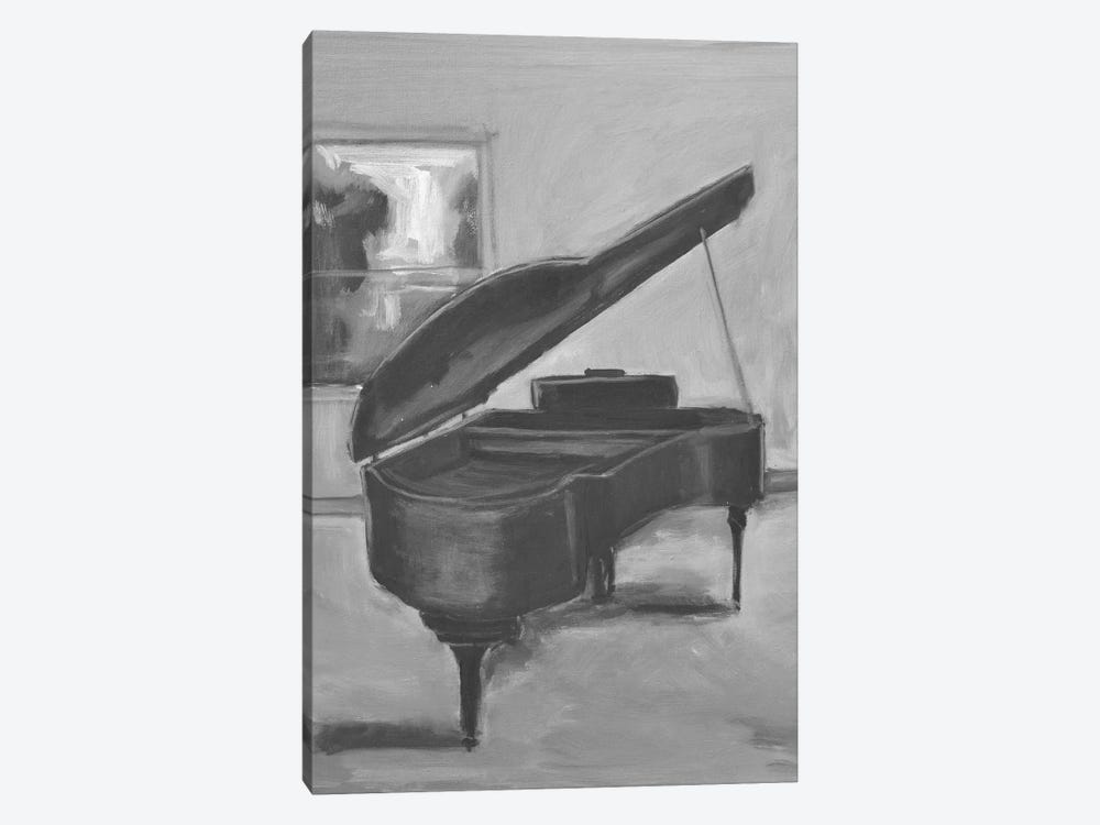 Piano In Black And White I by Allayn Stevens 1-piece Canvas Artwork