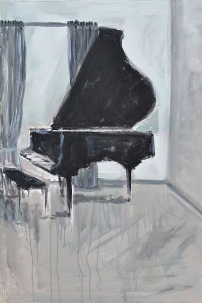 Piano 4 by Allayn Stevens framed wall art