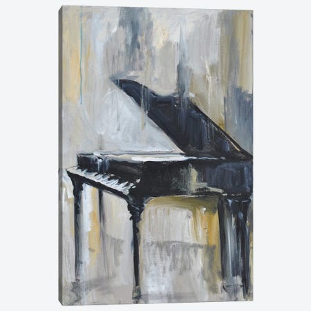 Piano Gold Canvas Print #AYN95} by Allayn Stevens Canvas Wall Art
