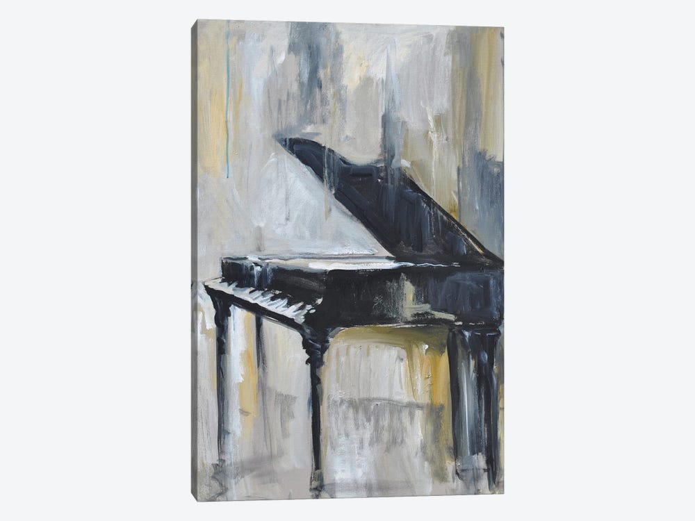 Piano Gold by Allayn Stevens 1-piece Canvas Artwork