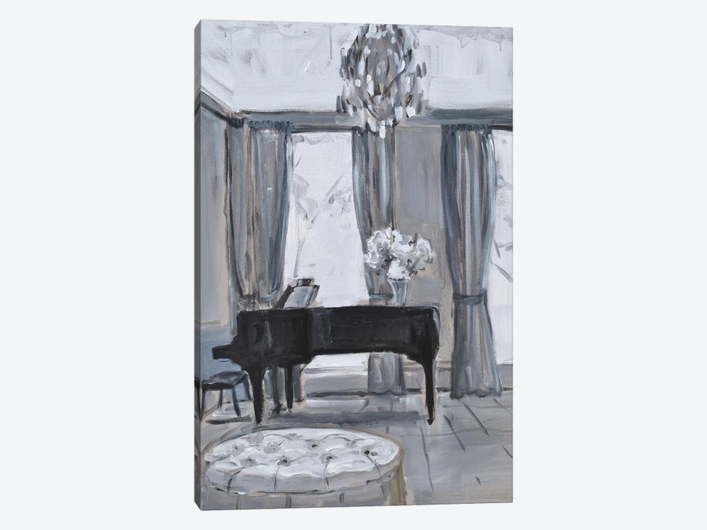 Piano Room by Allayn Stevens 1-piece Canvas Print