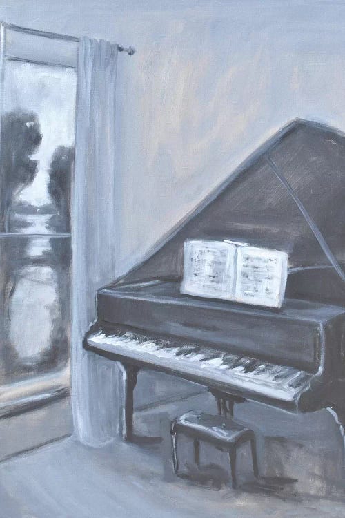 Piano With A View by Allayn Stevens wall art
