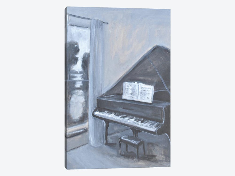 Piano With A View by Allayn Stevens 1-piece Canvas Art