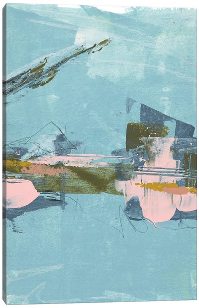 Saturday Sketch I Canvas Art Print - Dreamy Abstracts
