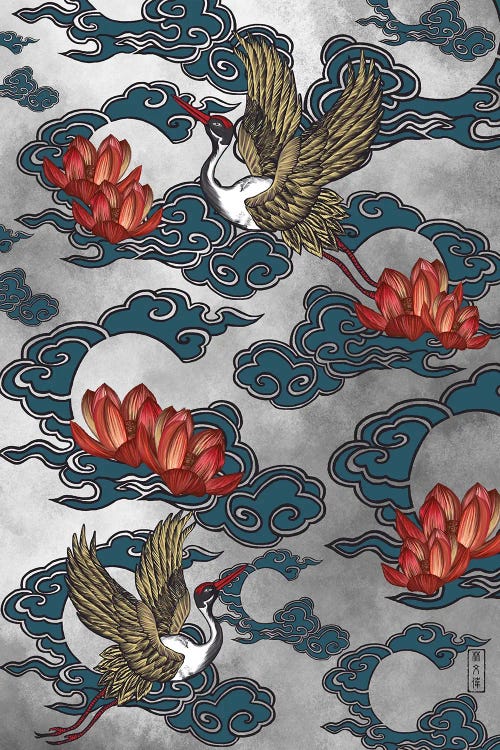 Longevity Blue by Anthony Van Lam wall art