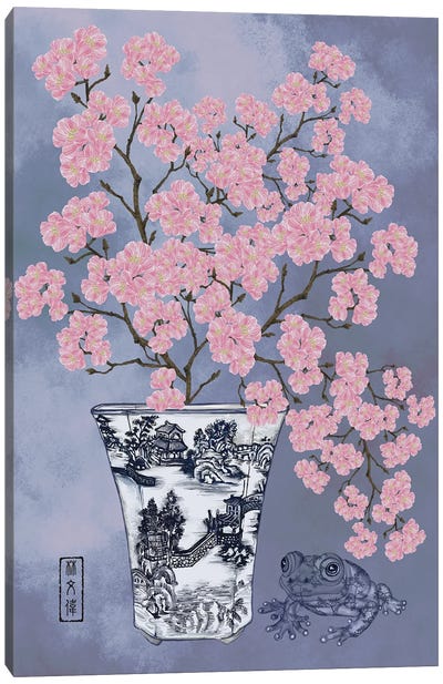 Mimicking Blossoms Canvas Art Print - Blossom Art