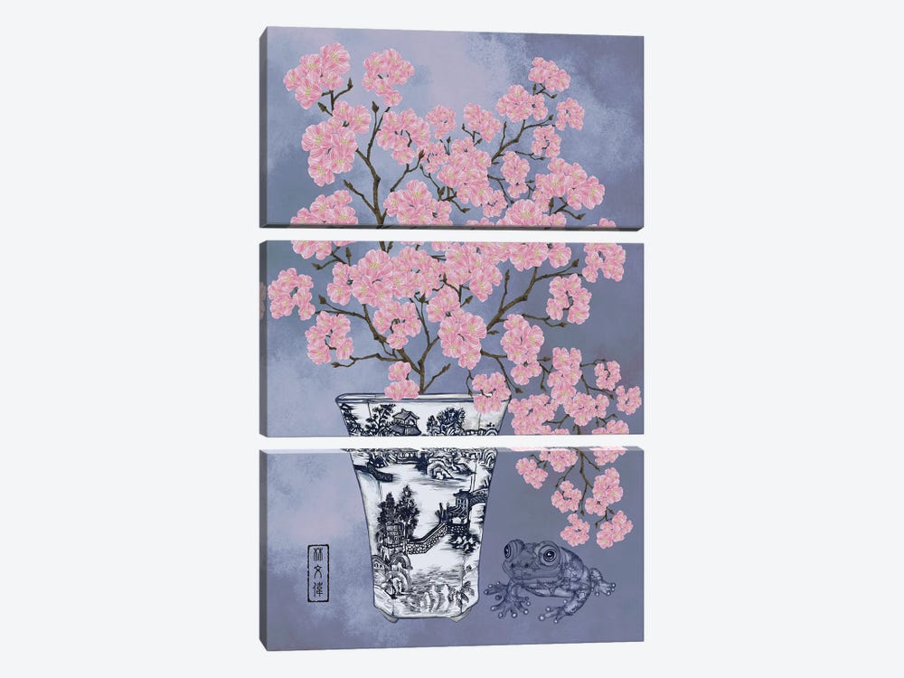 Mimicking Blossoms by Anthony Van Lam 3-piece Canvas Wall Art