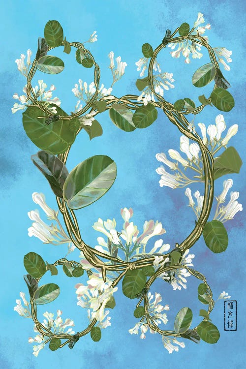 Star Jasmine Trellis by Anthony Van Lam wall art