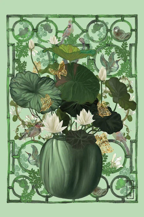 Blooms Of Harmony by Anthony Van Lam wall art