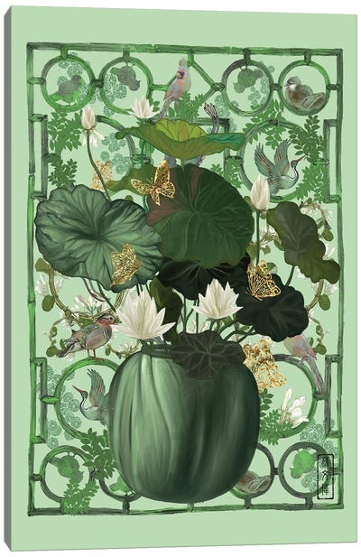 Blooms Of Harmony Canvas Art Print