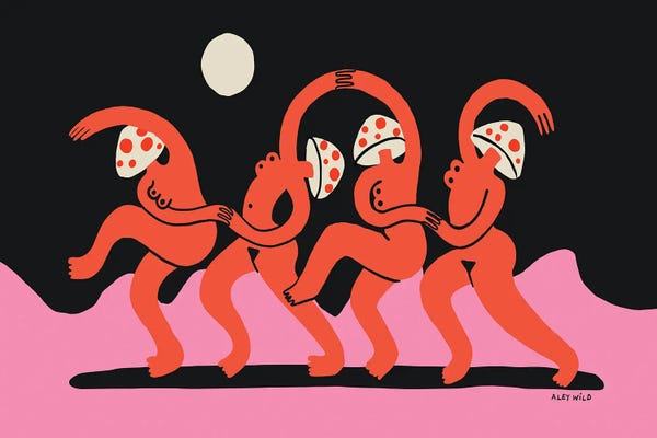 Mushrooms: Mushroom Boogie by Aley Wild