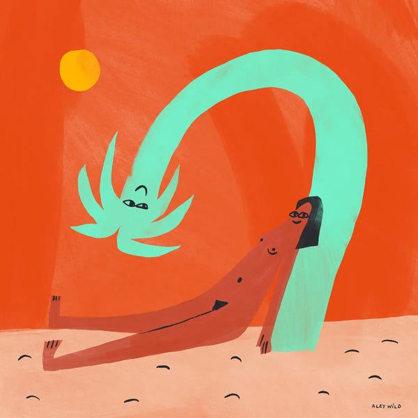 Fine Art Print: Smiling Island by Aley Wild