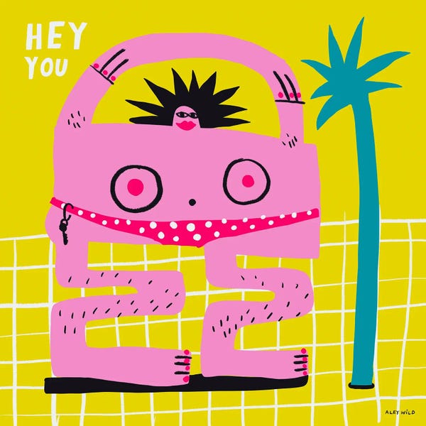 Fine Art Print: Stronger Together - Hey You by Aley Wild