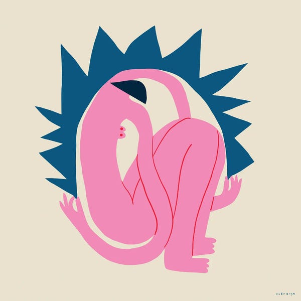 Mental Health Awareness: Struggle by Aley Wild