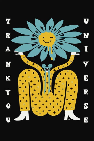 Gratitude: Thank You Universe by Aley Wild