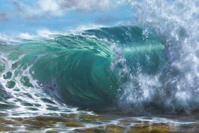 Crystal Clear by Alesia Yeremeyeva framed wall art