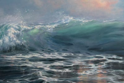 Glowing by Alesia Yeremeyeva framed wall art