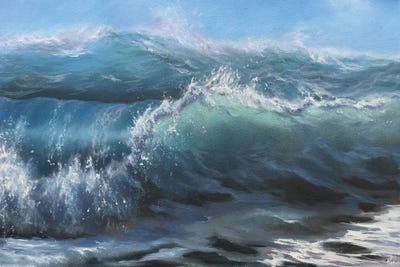 Sea-Glass by Alesia Yeremeyeva canvas print